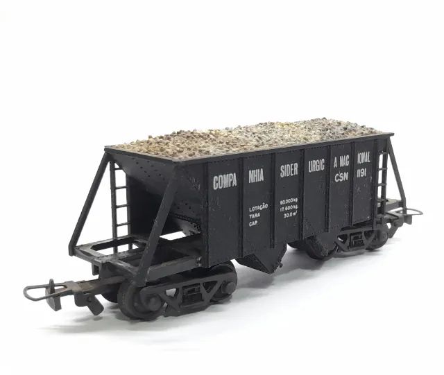 Vagão Transporte de Minerio Tremonha CSN - Ref. 2006 Frateschi - Produto fora de catálogo - Foto 3