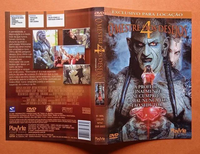 Dvd O Mestre dos Desejos 4 - Foto 4