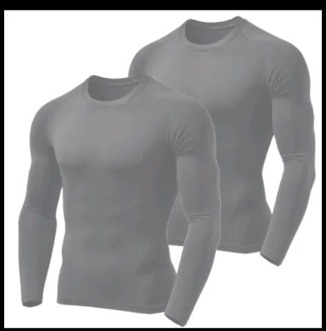 Camisa Unissex UV 50 - Malha Fria - Proteção solar - Praia - Piscina - Manga Longa - Foto 2