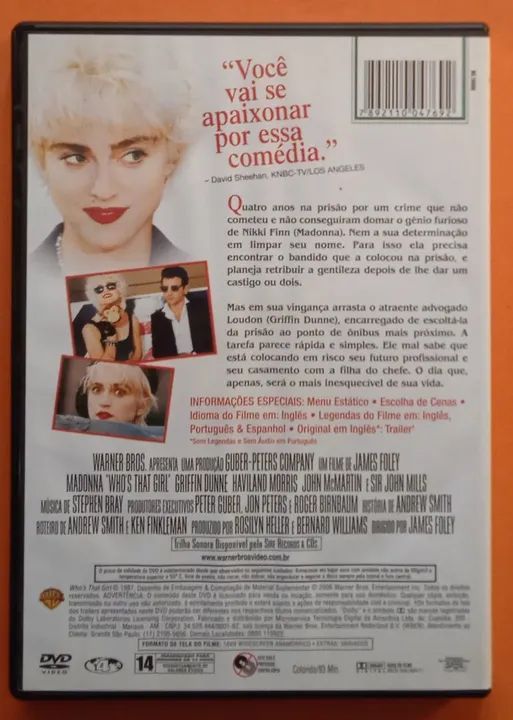 Dvd Quem é Essa Garota - Madonna  - Foto 2