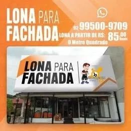 Faixadas em Lonas aparte R$: 85,00 o metro com a arte incluso - Foto 6