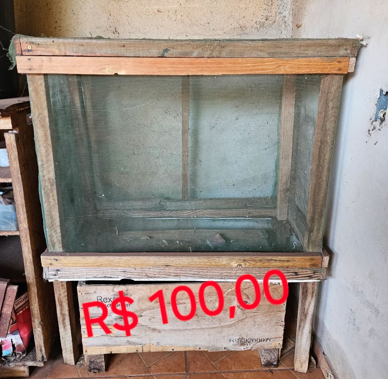 Caixa Para Secar Carnes De Varal