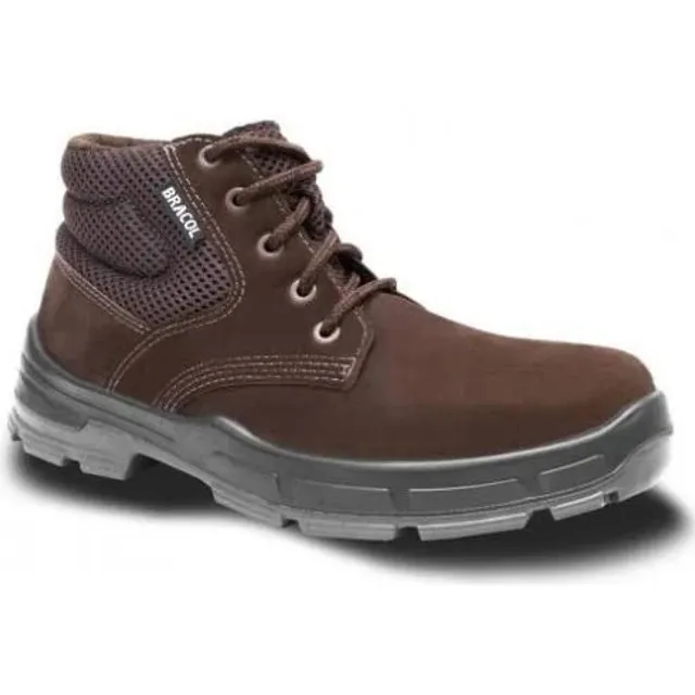 Bota nobuck amarrar s/p pu bid bracol 40