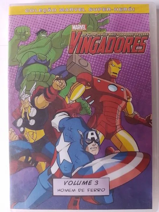 Coleção DVD's Vingadores - Heróis Unidos! - Foto 3