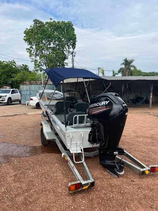 Lancha Apolus 600 motor 100hp ano 2018 - Foto 5