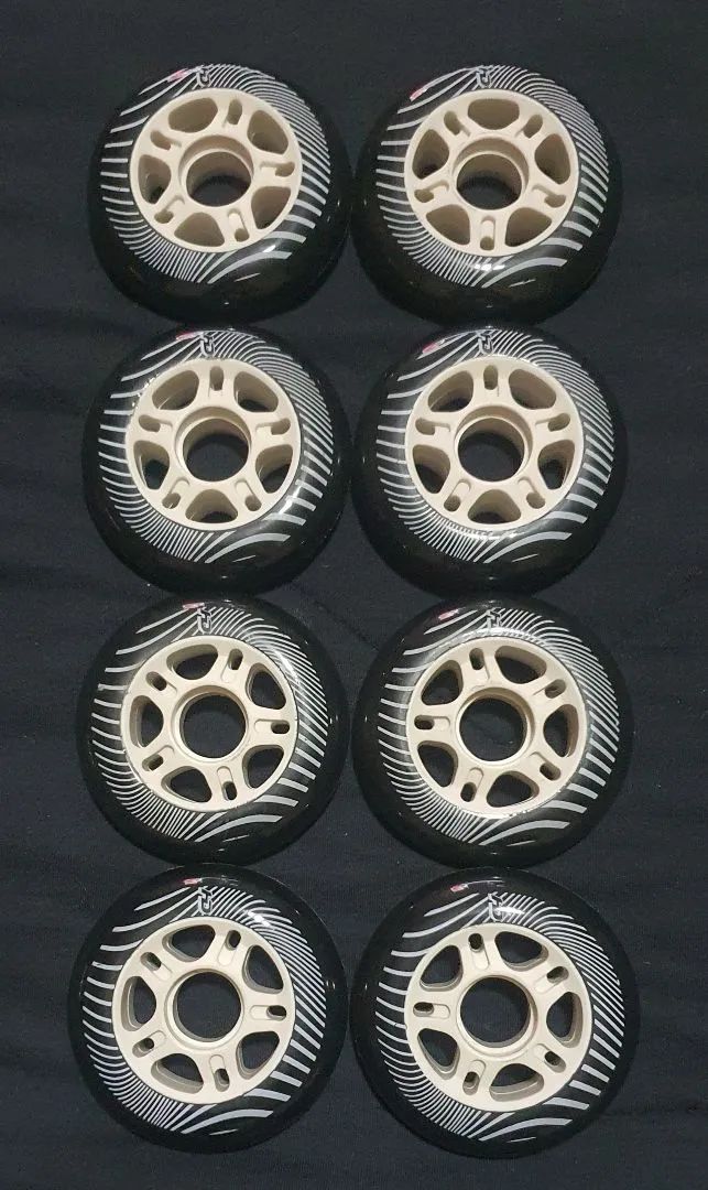 8 Rodas Novas HD INLINE 80mm para Patins  - Foto 2