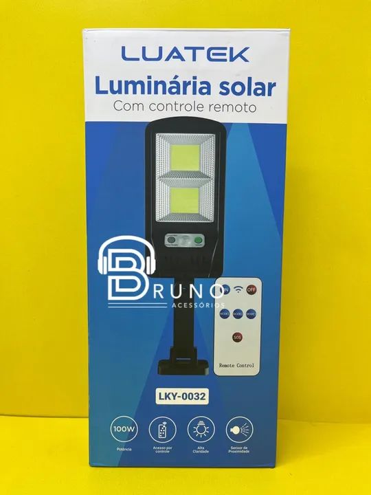 Luminária Solar com controle  - Foto 3