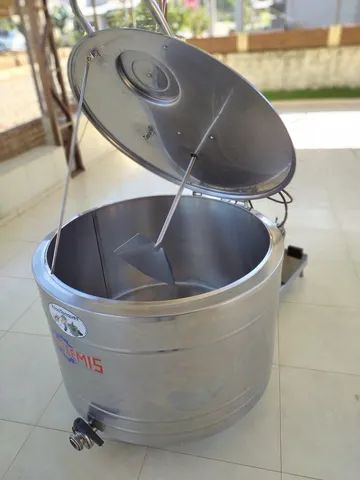 Tanque Agranel de Leite 300 Litros Inox Resfriador  - Foto 6