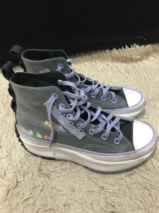 Converse All Star High Platform Run Star Hike Carnaval - Foto 3