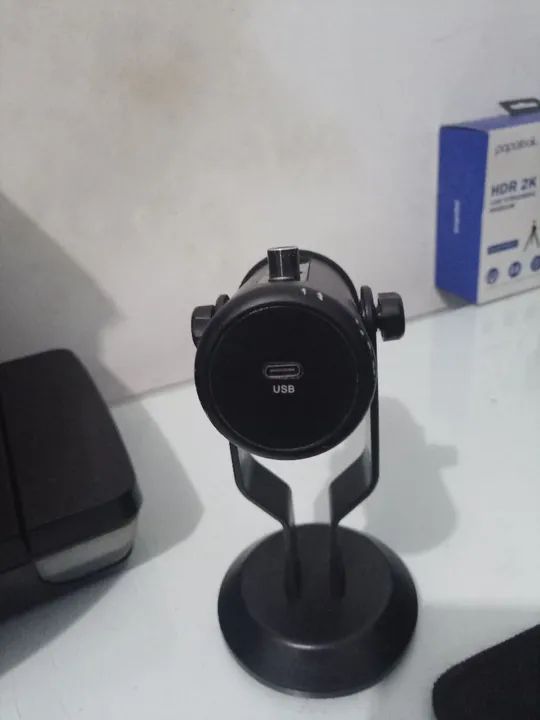 Microfone Condensador Profissional Usb - Foto 3