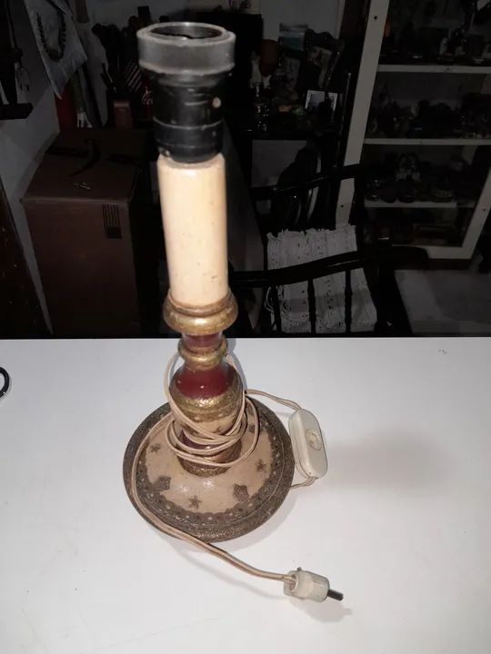Abajur de Mesa Vintage - Foto 2