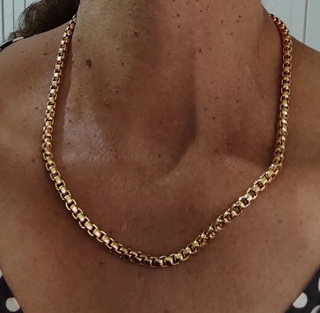 Corrente veneziana, banhado a ouro. - Foto 2