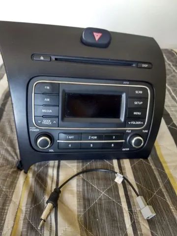 Rádio original Kia cerato 