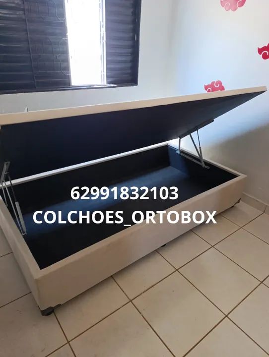 Box Baú Solteiro com um ano de garantia