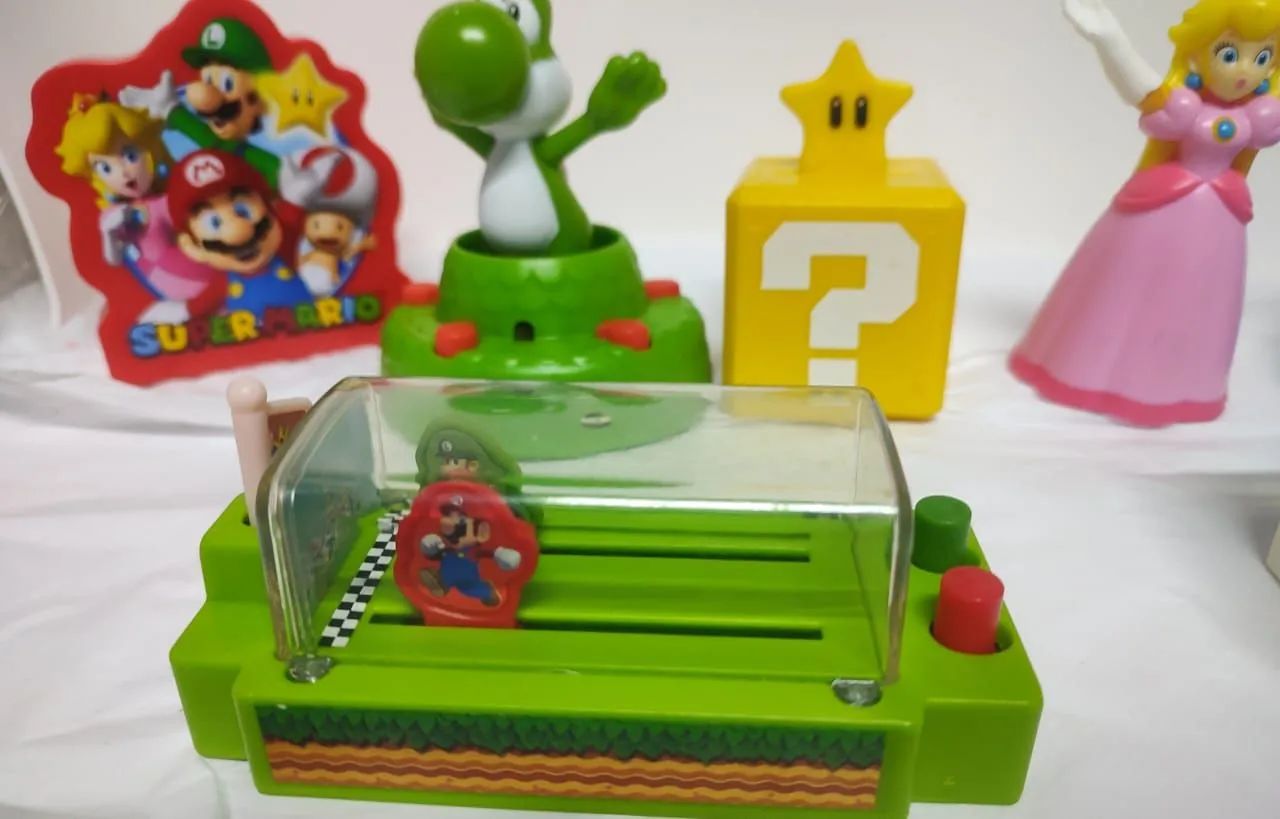 Coleção Mario Bros Mc Donald jogos - Foto 5