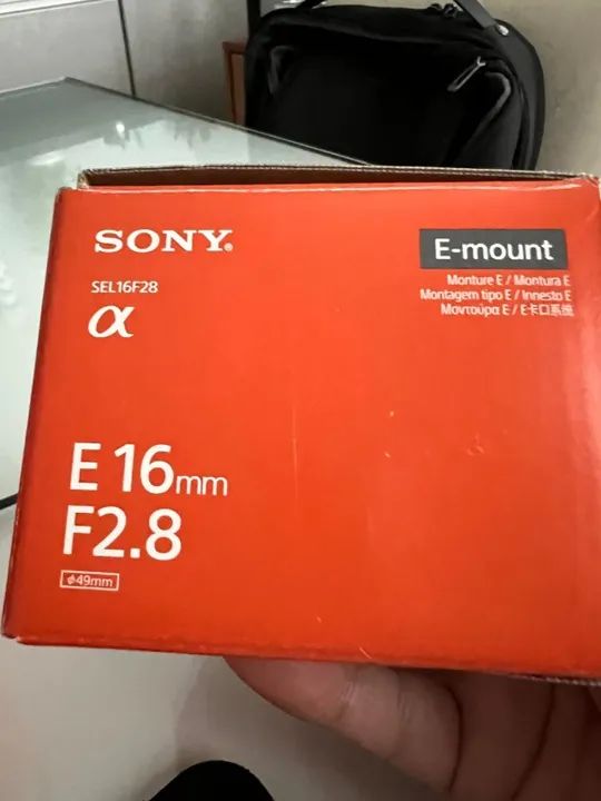 Lente Sony SEL16F28 16mm F2.8 E-Mount ? - Foto 2