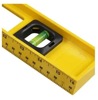Nível Em Resina Com 3 Bolhas Régua 40 Cm