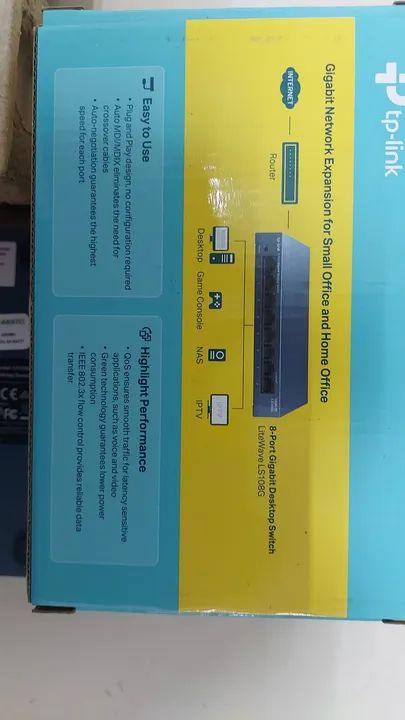 Switch tp-link 8 portas LS108G - Foto 2