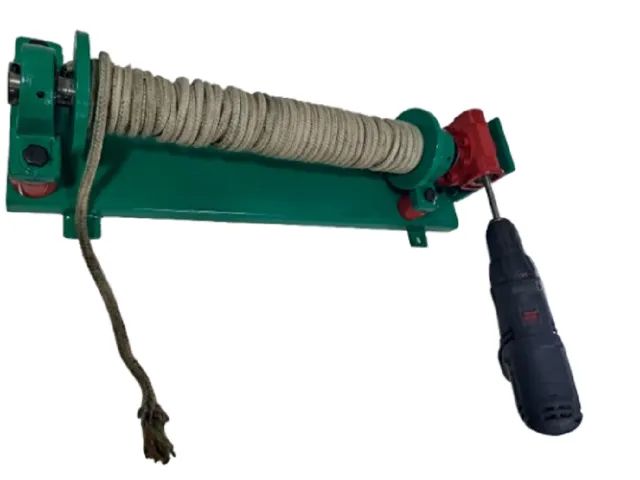 Talha Elétrica, Guincho, Guincho com furadeira