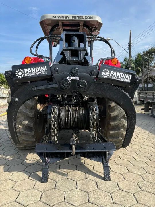 Campineiro Sobre o Guincho / Mini Skidder/ Pinça florestal