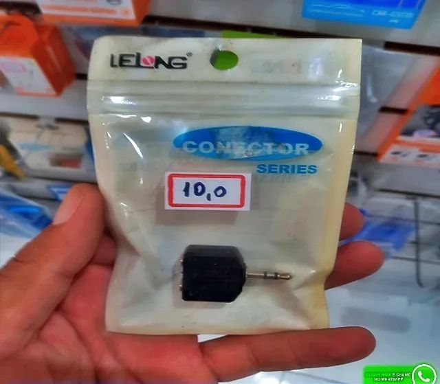 Cabo Adaptador P3 Para P2 3.5mm