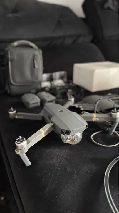 Drone DJI Mavic Pro -  Vários Acessórios Inclusos - Foto 4