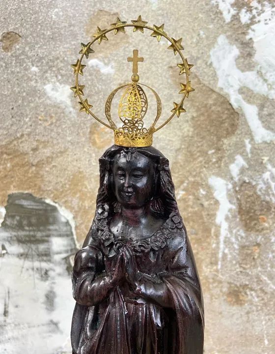 ANTIGA IMAGEM DE SRA DE APARECIDA | ANTIGUIDADES  - Foto 3