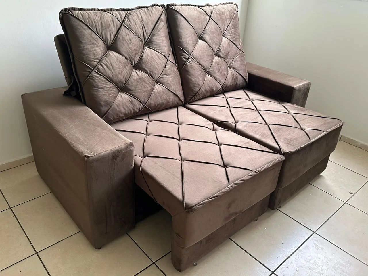 Sofá reclinável novo garantia promoção de Natal entrega garantia  - Foto 2
