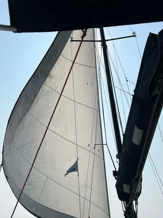 Veleiro Casa de Praia - Velamar 27? modelo Albatroz 1977 - Foto 8