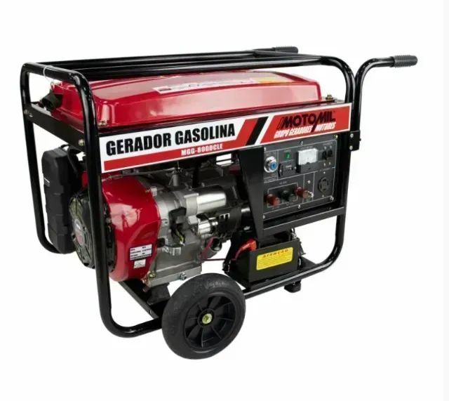 Gerador a Gasolina MGG-8000CLE 7KVA 4T Motomil - Foto 2