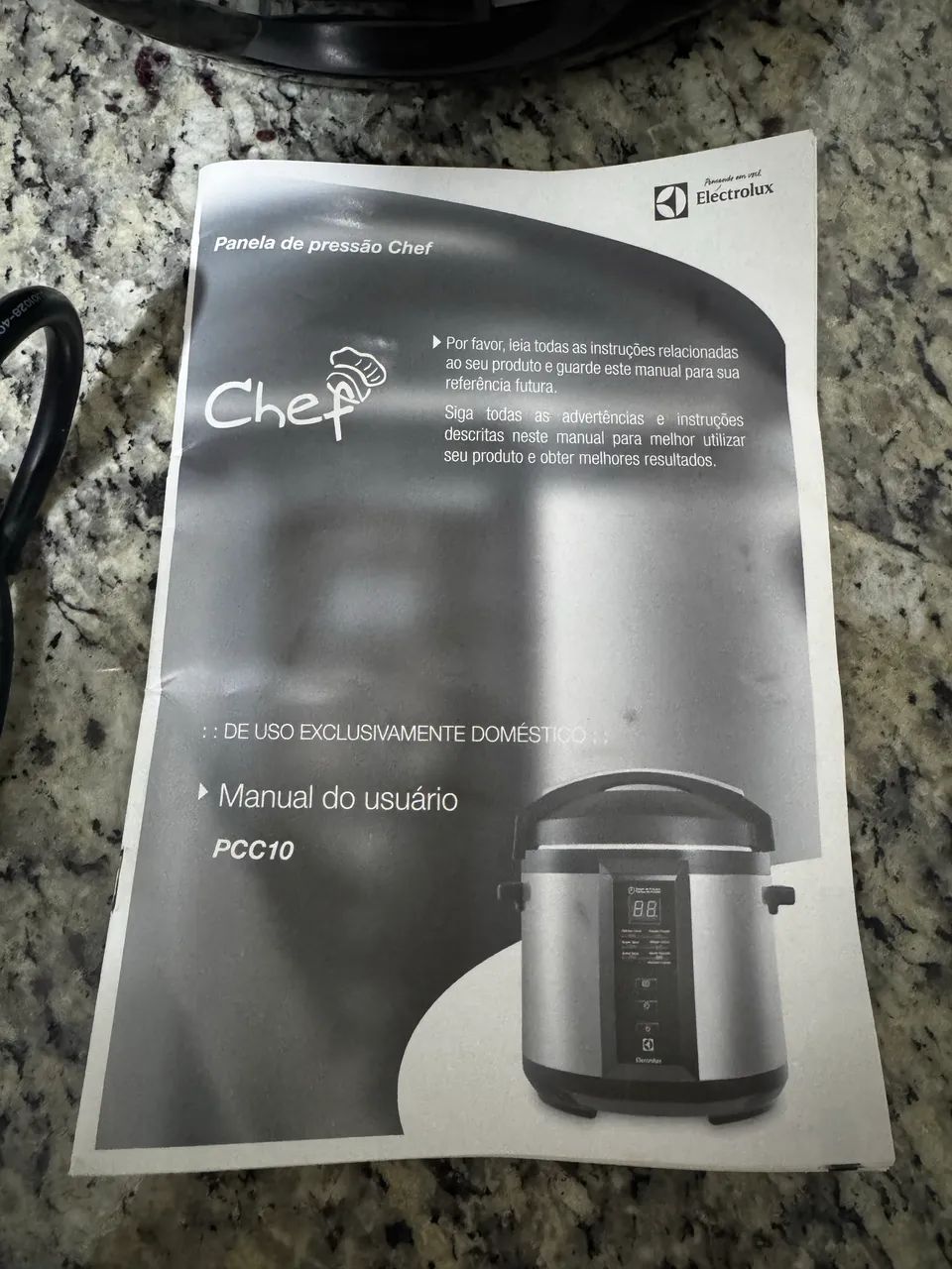 Panela pressão Elétrica Electrolux Chef PCC10 (usada poucas vezes/nova) - Foto 3