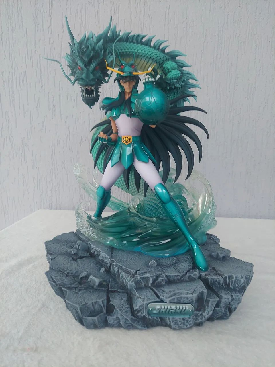 Estátua shiryu de Dragão foc studio 1/6