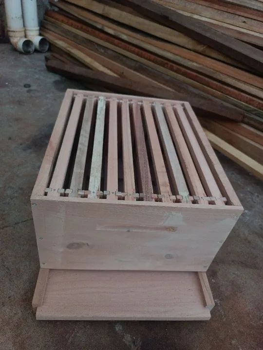 Caixa padrão langstroth para abelha apis - Foto 3