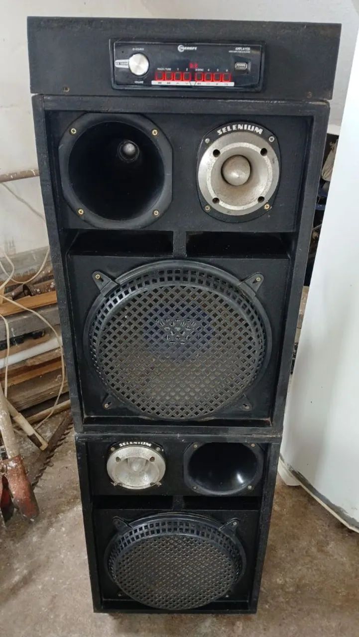 Caixa de Som Completa com Bluetooth e USB - Foto 3