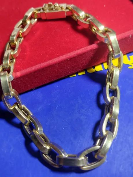 Pulseira Glumet 21 Gramas 6.5 mm 21 Cm Oca Resistente - Foto 2