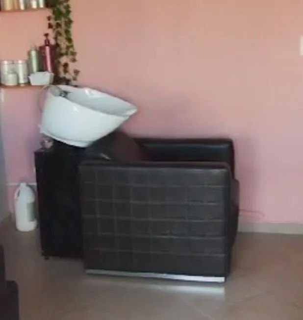 Lavatório salão de beleza