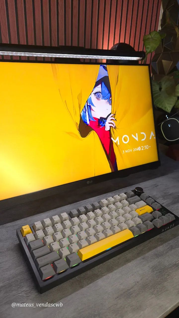 AJAZZ AK820Pro wireless with display and volume knop - Periféricos