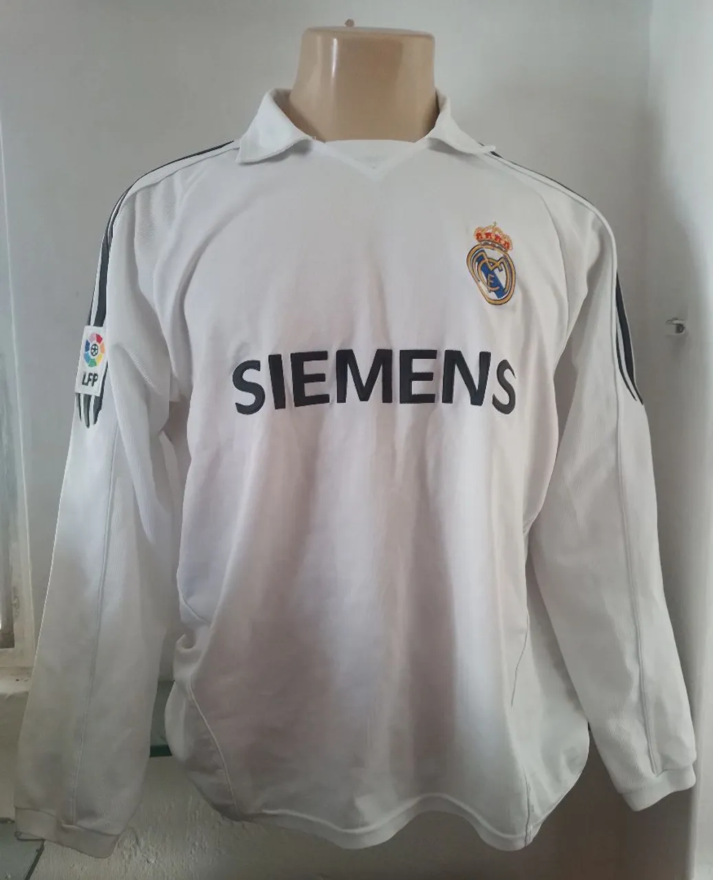 Camisa Real Madrid Siemens 2004/05 retrô. Super nova!