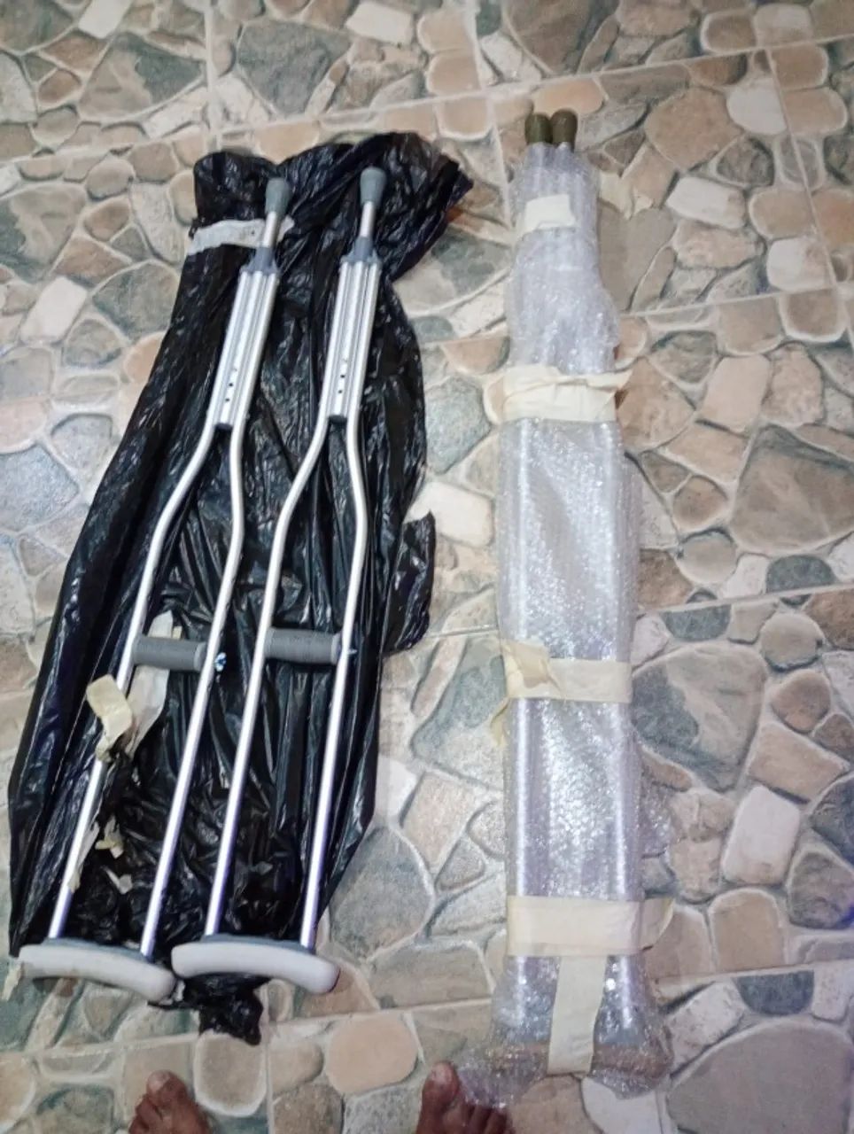 2 pares de amoletas bengala 