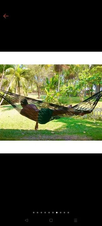 Rede de Descanso para relaxar