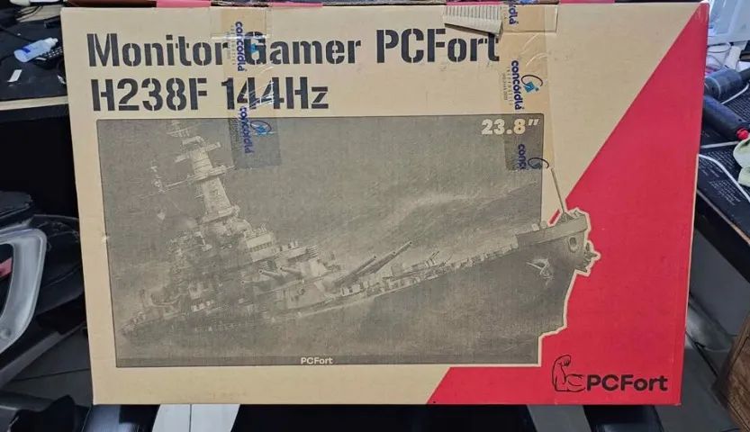 Monitor PCFort Concórdia 24pol 144hz FullHD 1ms
