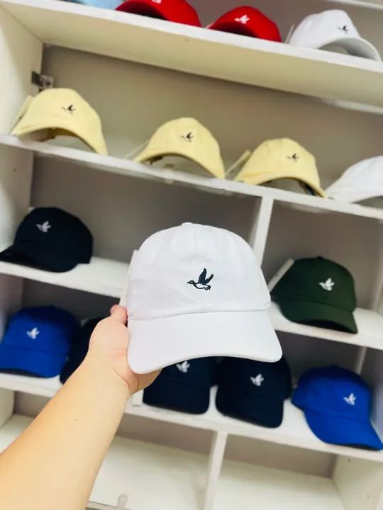 Bonés Unissex com Logo de Pássaro - Foto 3