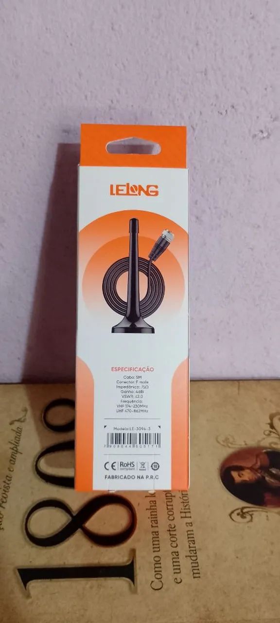 Antena Digital para TV HDTV/UHF - 5 metros  - Foto 3