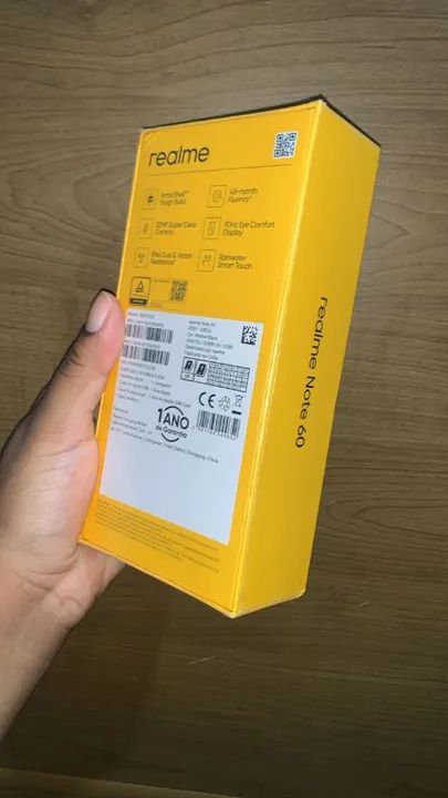 Realme Note 60 4GB/128GB - Novo na caixa! - Foto 6