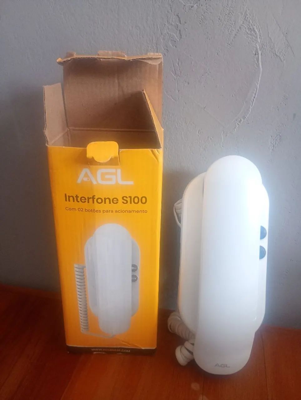 Interfone AGL S100 com 2 botões - Foto 6