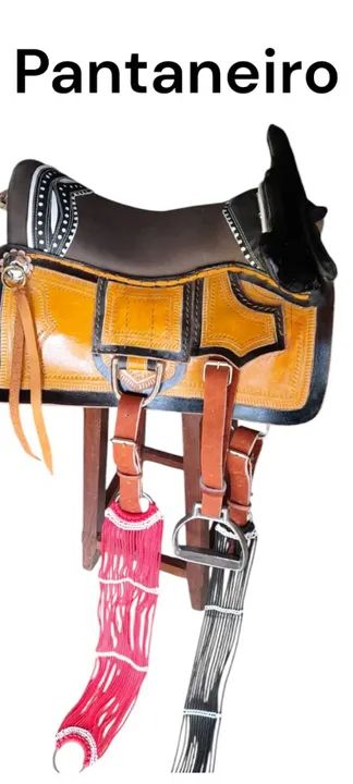 Sela Australiana - Couro Legítimo - Nova - Foto 2