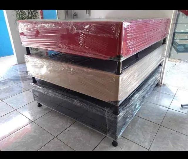 BASE BOX CAMA QUEEN , KING E CASAL NOVAS A PARTIR DE 330  - Foto 4