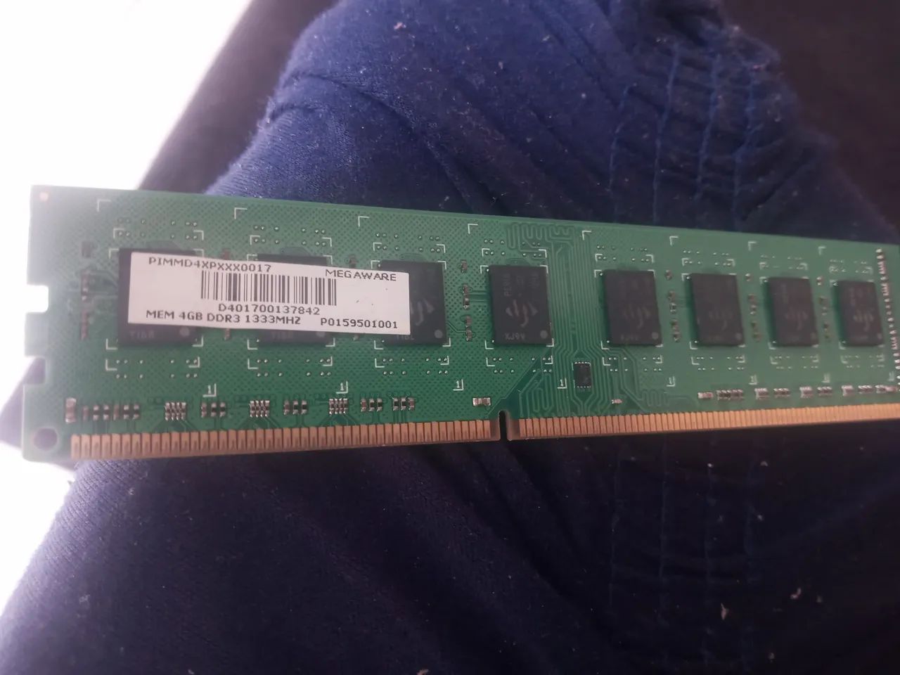 Memória RAM 4GB DDR3 1333MHz MEGAWARE