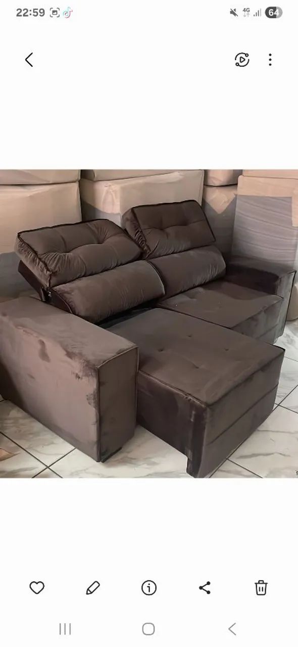 Sofa Retrátil e Reclinável venham conferir nossos modelos!! - Foto 2