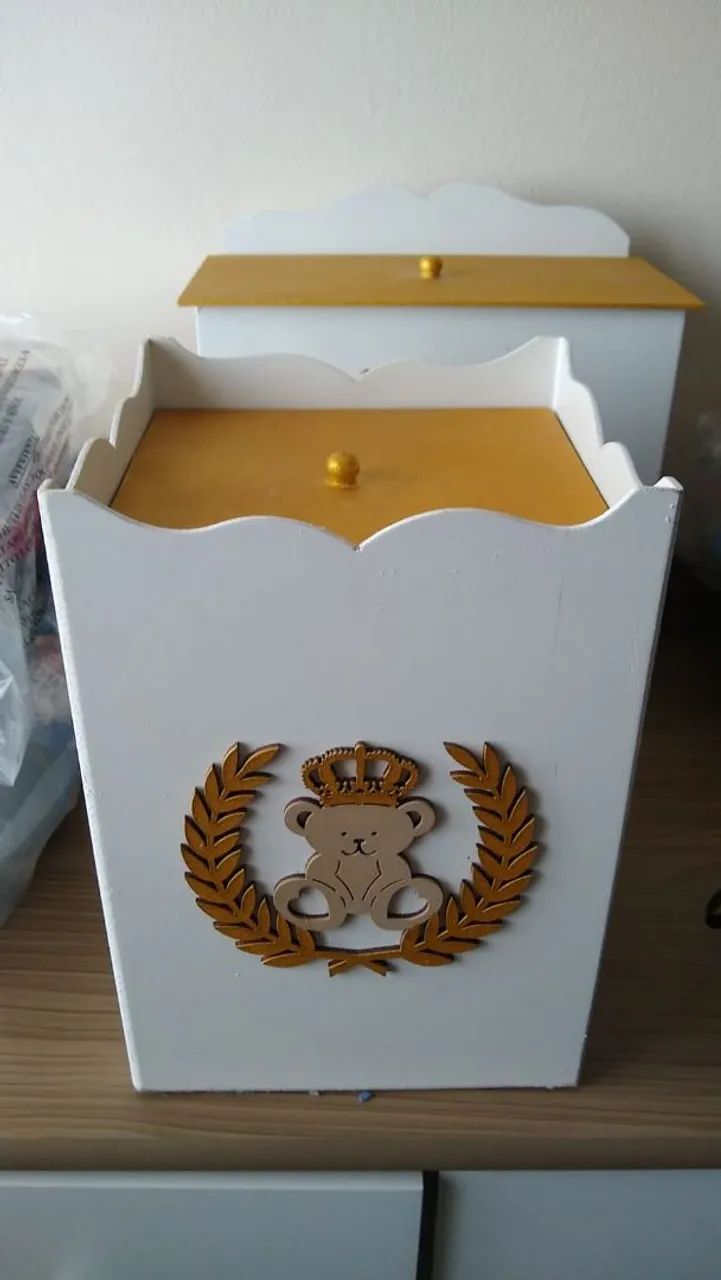 Nicho Infantil Principe e Kit Higiene com Abajour - Foto 2